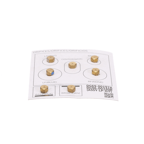 Kit de conversion pour cuisinière à gaz Samsung NX58H5600SS/AA