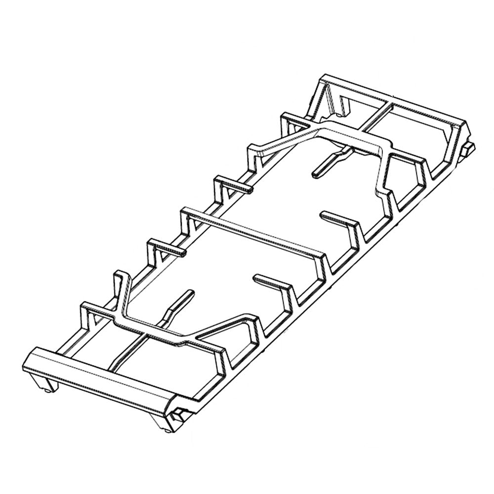 Samsung DG94-03441A Range Surface Burner Grate, Center - Samsung Parts USA