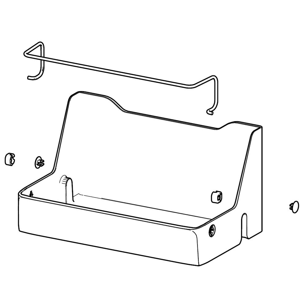 Protection d'assemblage Samsung DA97-13729G - Réf. milieu