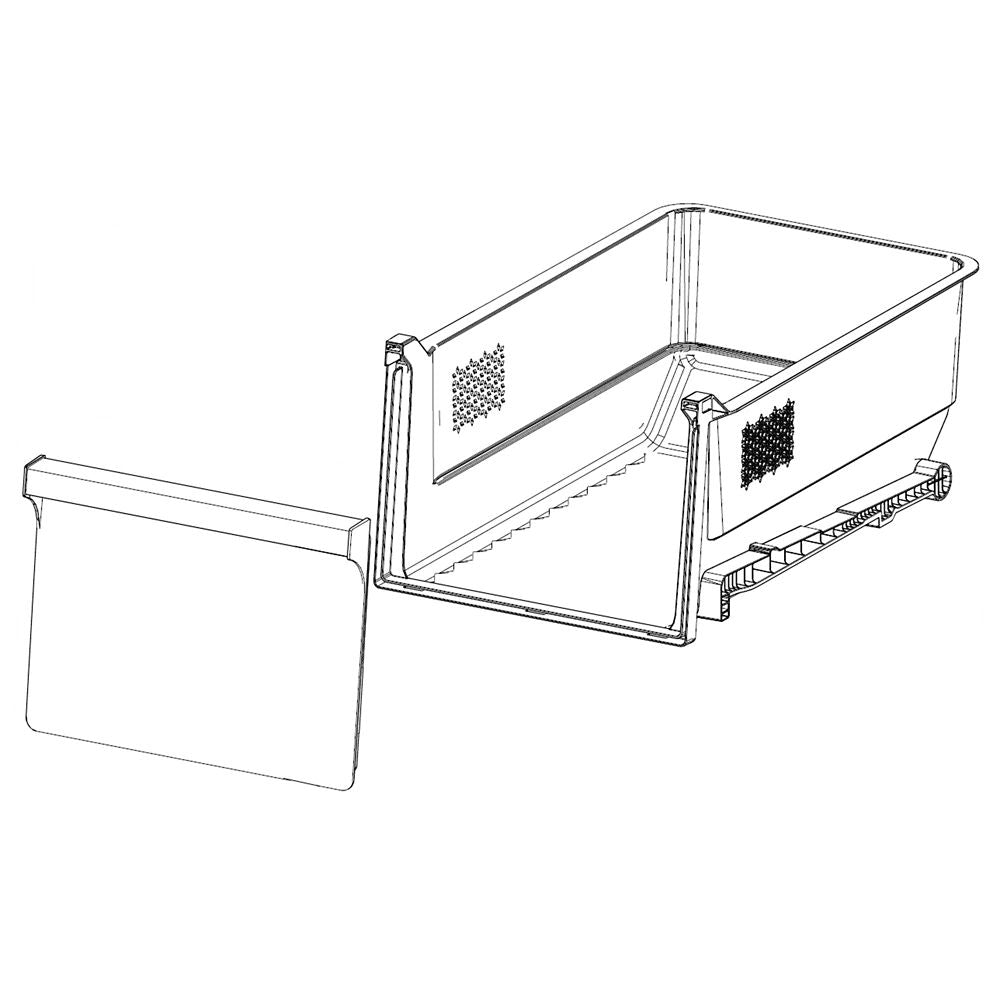 Ensemble panier supérieur pour réfrigérateur-congélateur Samsung DA97-14709A