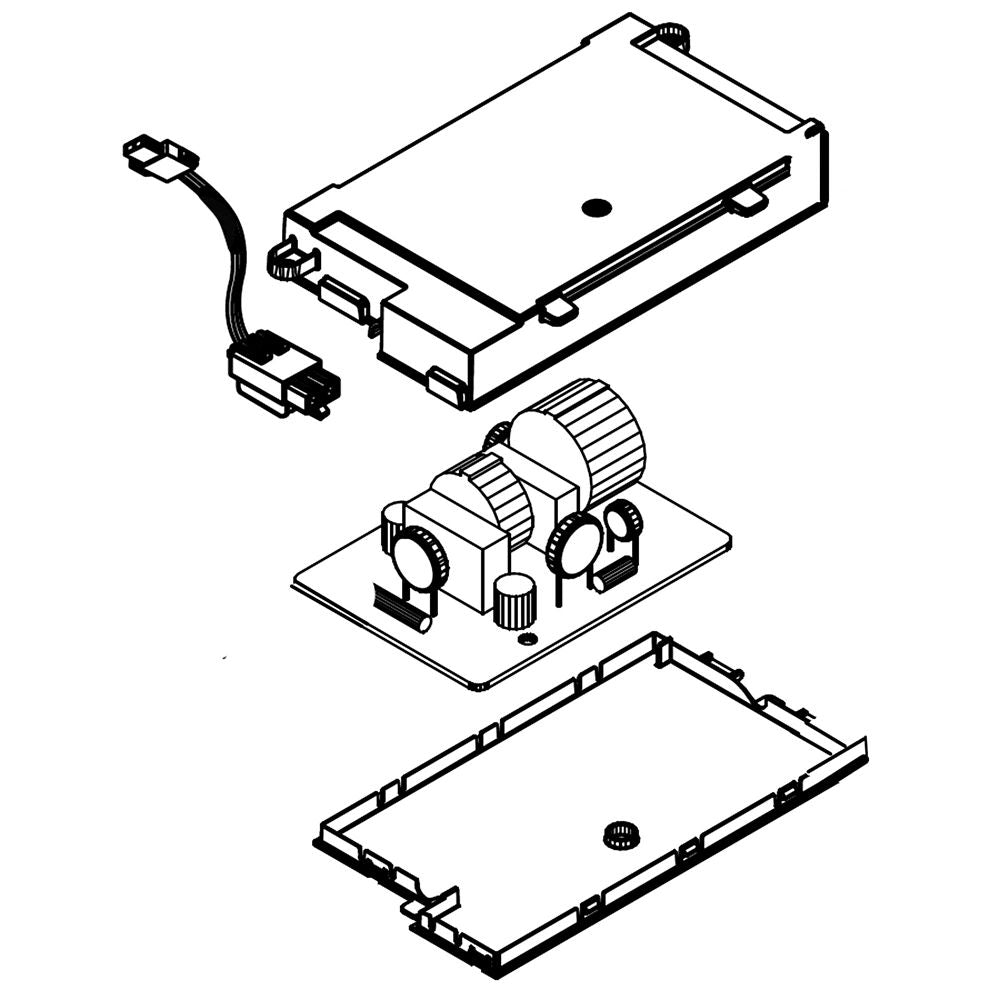 Carte d'alimentation de l'interface utilisateur du réfrigérateur Samsung DA97-17698A