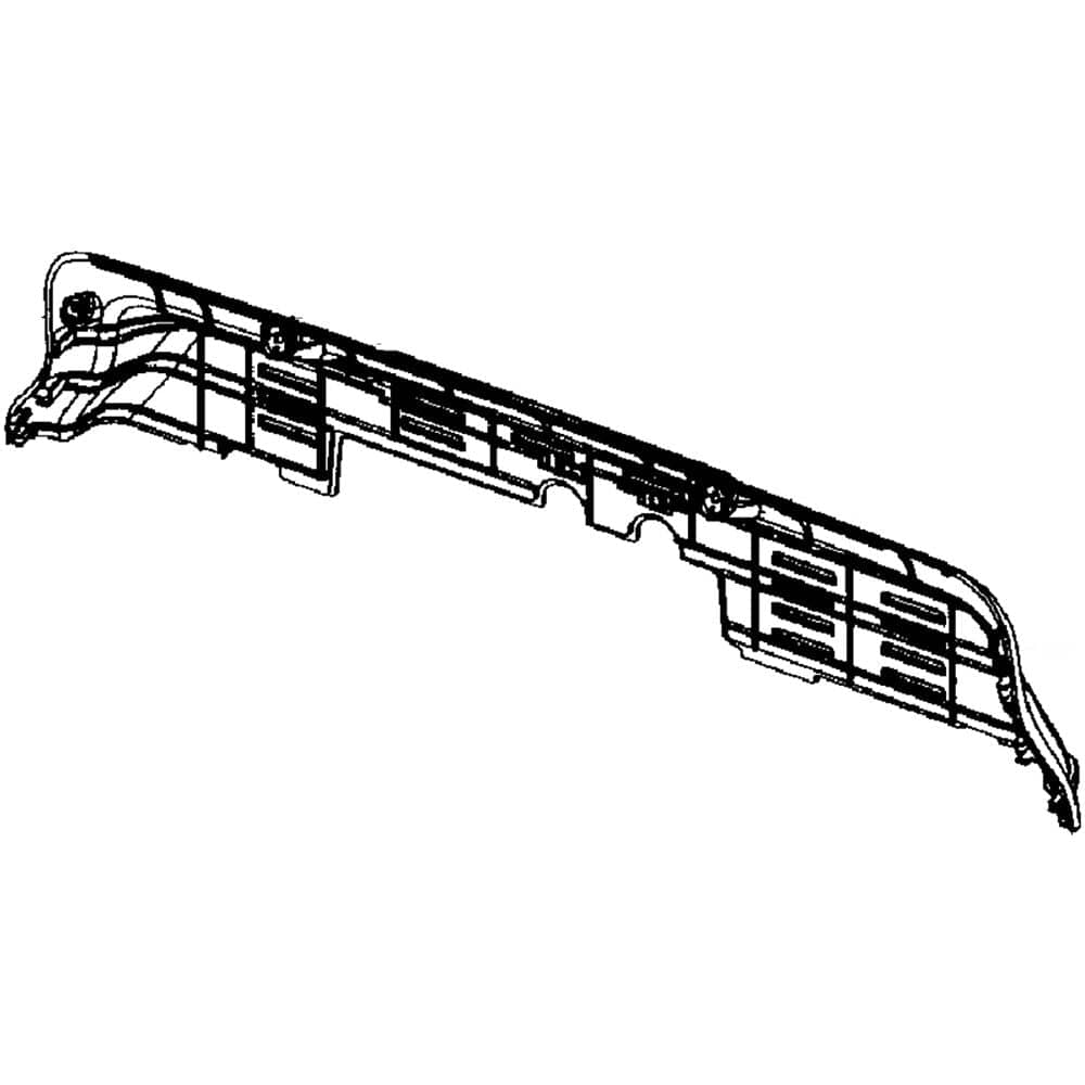 Boîtier du panneau de commande de la laveuse Samsung DC64-02907A