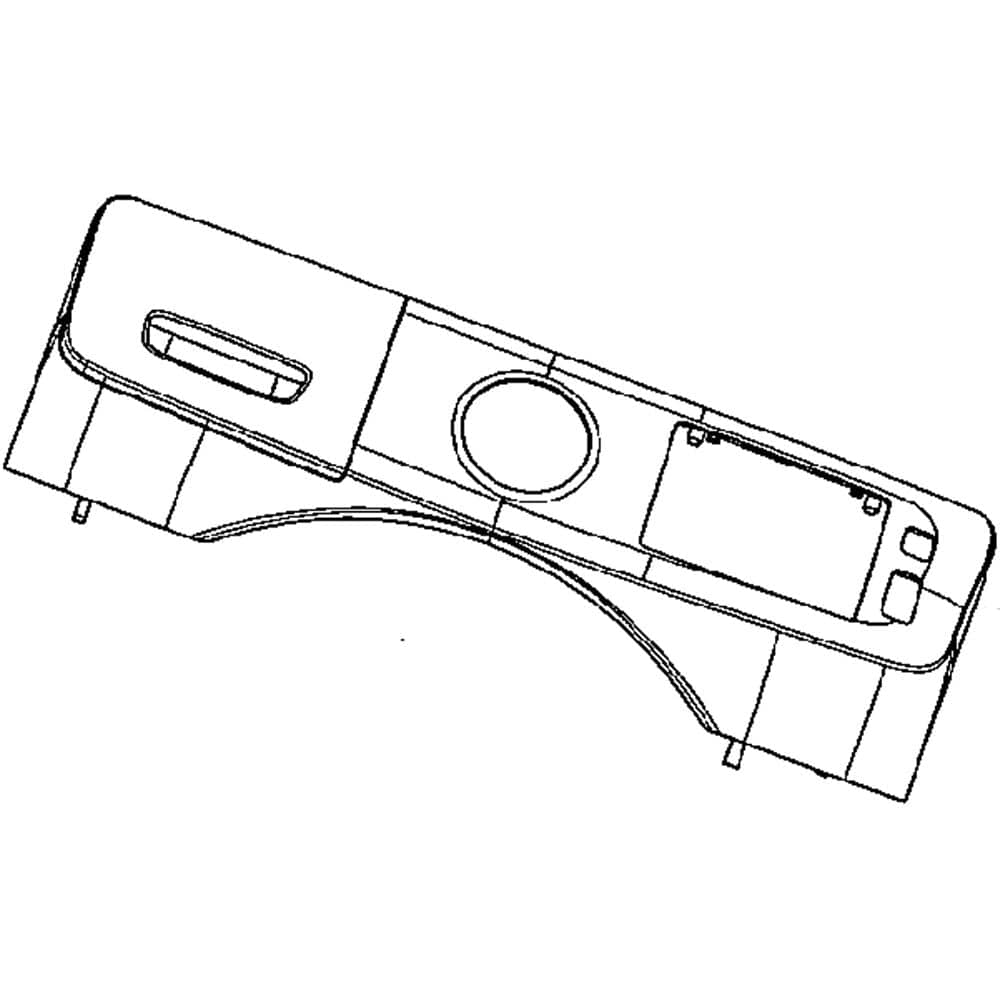 Panneau de commande de la laveuse Samsung DC64-03061C