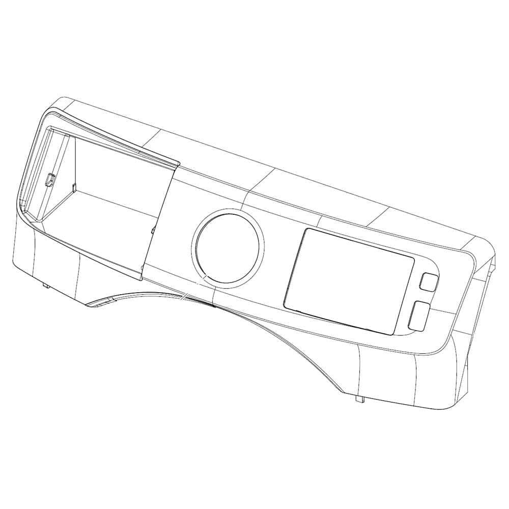 Panneau de commande de la laveuse Samsung DC64-03061E