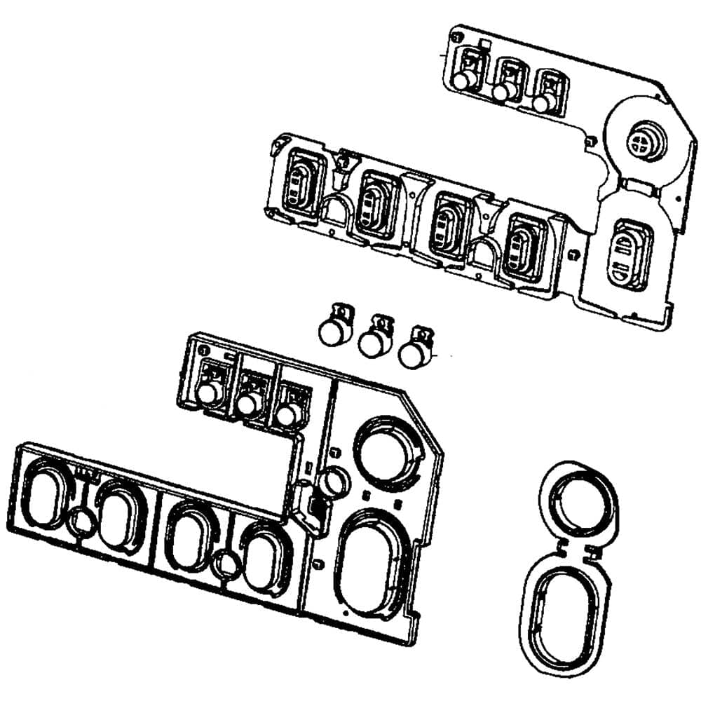 Bouton d'assemblage Samsung DC97-15333A