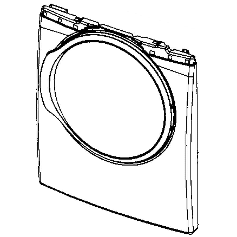 Ensemble de porte de sèche-linge Samsung DC97-15907A
