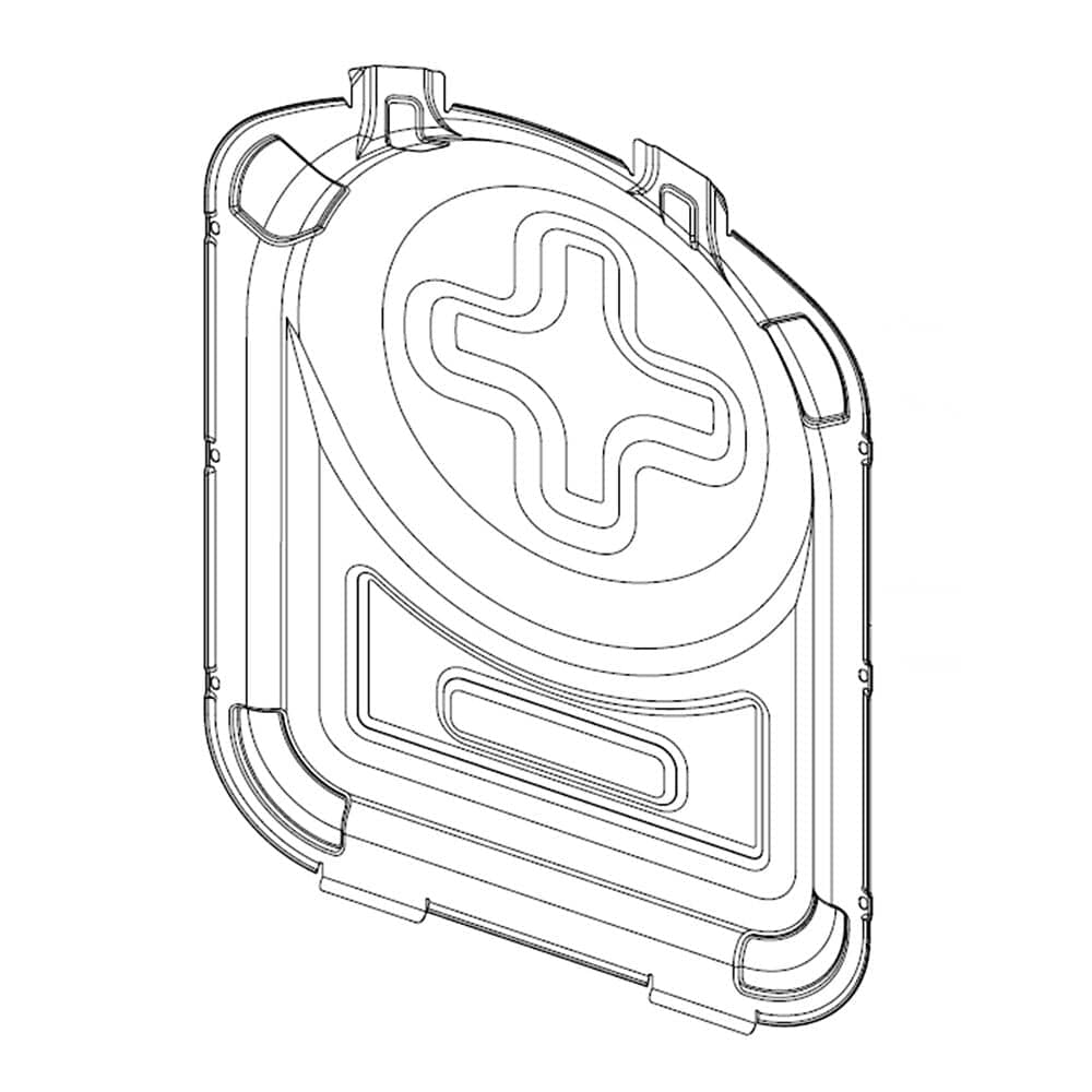 Ensemble de couvercle Samsung DC97-16289A