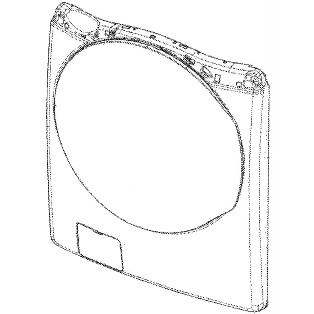 Panneau avant de la machine à laver Samsung DC97-18319N