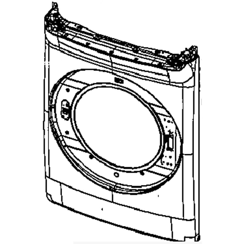 Panneau avant du sèche-linge Samsung DC97-20011A