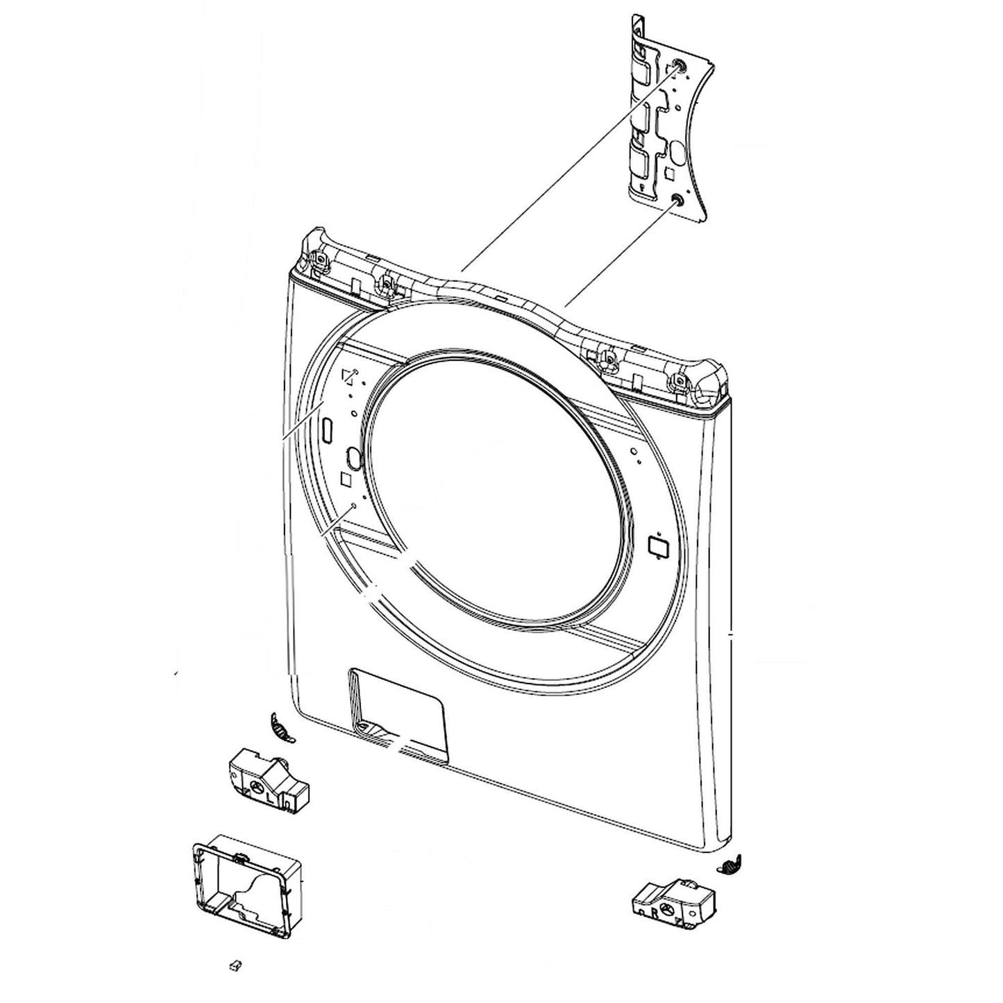 Cadre d'assemblage avant DC97-21446G
