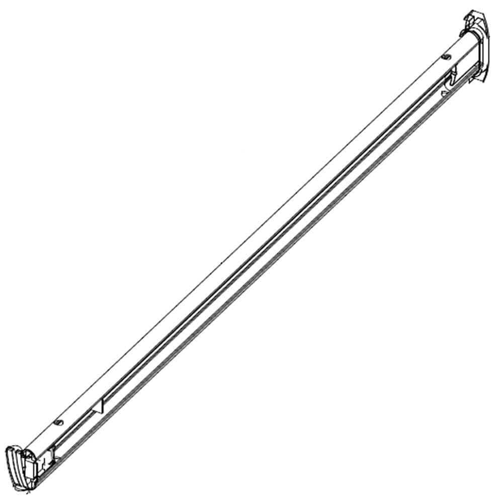 Glissière supérieure du panier à vaisselle pour lave-vaisselle Samsung DD82-01169A, droite