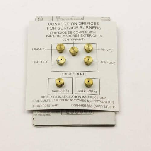 Kit de conversion de cuisinière GPL DG94-00635A
