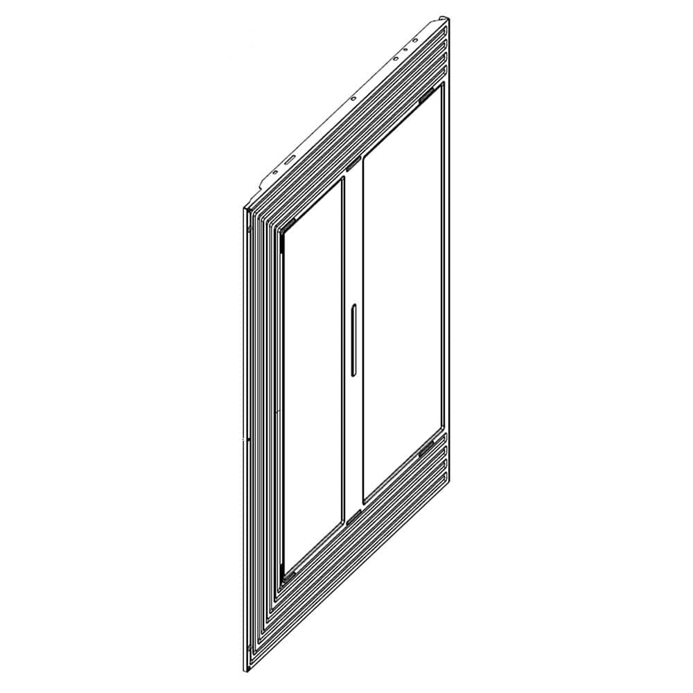 Panneau latéral de la cuisinière Samsung DG94-03647A