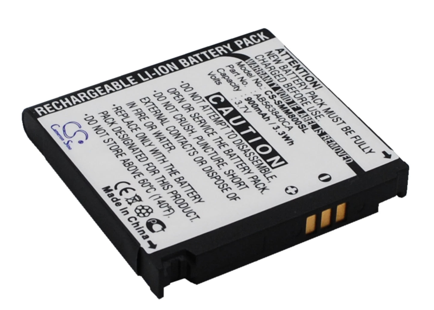 Samsung AB923446BAB BATTERIE LONGUE DURÉE/BESOIN D'UNE B PLUS GRANDE