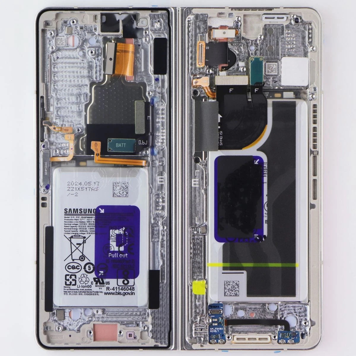 Kit d'assemblage LCD Samsung GH82-31928C (E/LB/PF), SM-F946U
