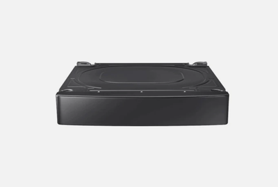 Meuble à linge Samsung WE272NV/A3 27 pouces avec tiroir de rangement, acier inoxydable noir