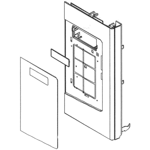 Samsung DE94-02411K Microwave Control Panel Assembly - Samsung Parts USA