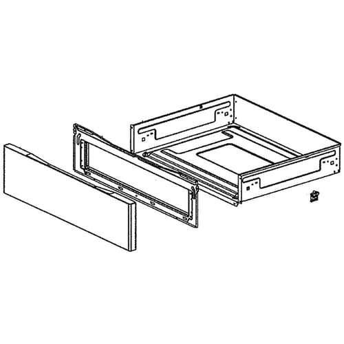 Samsung DG94-02292E Range Storage Drawer Assembly - Samsung Parts USA