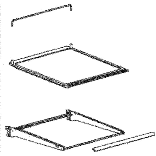 Samsung DA97-13241D Refrigerator Sliding Shelf - Samsung Parts USA