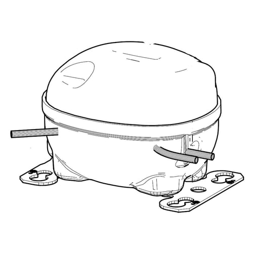 Samsung MSV460AM1B/E01 Refrigerator Compressor - Samsung Parts USA