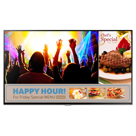 Téléviseur commercial grand format Samsung LH40RMDPLGA/ZA 40 pouces série M SMART Signage