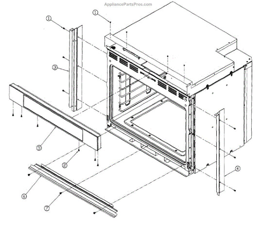 DD97-00603E ASSEMBLY DOOR - Samsung Parts USA