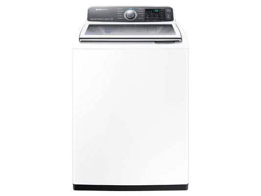 Laveuse à chargement par le haut Samsung WA48J7770AW/AA de 4,8 pi³, 11 cycles, haute efficacité – Blanc