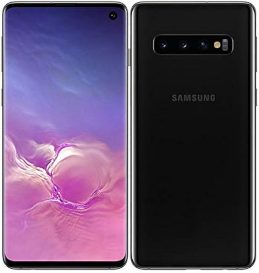 Samsung Galaxy S10 SM-G973UZKXTMB - Verrouillé par T-Mobile, Noir Prisme, 128 Go de stockage, Samsung Knox Vault