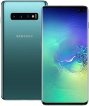 Samsung Galaxy S10+ SM4G975UZIAATT - Verrouillé par AT&amp;T, Vert prisme, 128 Go de stockage, Optimisation de scène IA