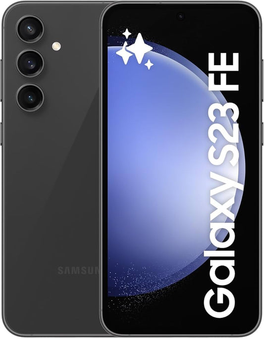 Samsung Galaxy S23 FE 5G SM3S911UZKAXAR - Factory Unlocked, Phantom Black, 256GB Storage, AI Ultra Night Mode