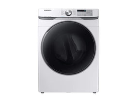 Sécheuse à gaz Samsung DVG45R6100W/A3 de 7,5 pi³ avec Steam Sanitize+, blanche
