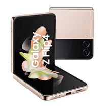 Samsung Galaxy Z Flip4 5G SM-F721U7LEXAA - Cricket Wireless, Pink Gold, 256GB Storage, Fast Wireless Charging