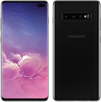 Samsung Galaxy S10+ SM-G975UCKAXAA - Factory Unlocked, Ceramic Black, 128GB Storage, Samsung DeX Support