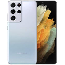 Samsung Galaxy S21 Ultra 5G SM3G998UZSAXAA - Débloqué en usine, argent fantôme, 128 Go de stockage, appareil photo à intelligence artificielle