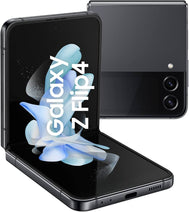 Samsung Galaxy Z Flip4 5G SM-F721U3CEXAA - Cricket Wireless, Graphite, 256GB Storage, Snapdragon 8+ Gen 1