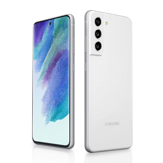 Samsung Galaxy S21 FE 5G SM3S711UZWAXAR - Factory Unlocked, White, 256GB Storage, HDR10+ Display