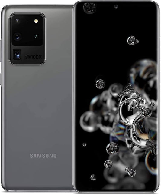 Samsung Galaxy S20 Ultra SM-G988UZAATMB - T-Mobile Locked, Cosmic Gray, 128GB Storage, Samsung DeX Support