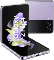 Samsung Galaxy Z Flip4 5G SM3F721UZAFXAA - Factory Unlocked, Bora Purple, 128GB Storage, HDR10+ Display