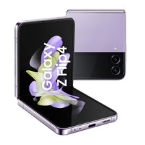 Samsung Galaxy Z Flip4 5G SM-F721U5MEXAA - Factory Unlocked, Bora Purple, 256GB Storage, Snapdragon 8+ Gen 1