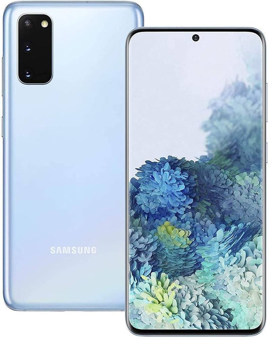 Samsung Galaxy S20+ SM-G986ULBAXAG - Factory Unlocked, Cloud Blue, 512GB Storage, Samsung Knox Security