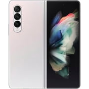 Samsung Galaxy Z Fold3 5G SM3F926UZSAXAR - Factory Unlocked, Silver, 512GB Storage, AI SmartThings Hub