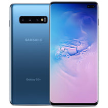 Samsung Galaxy S10+ SM-G975UCWYTMB - T-Mobile Locked, Prism Blue, 128GB Storage, HDR10+ AMOLED Display