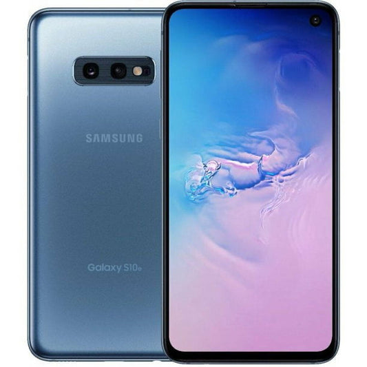 Samsung Galaxy S10e SM-G970UZBEATT - Verrouillé AT&amp;T, Bleu prisme, 128 Go de stockage, Assistant Bixby AI