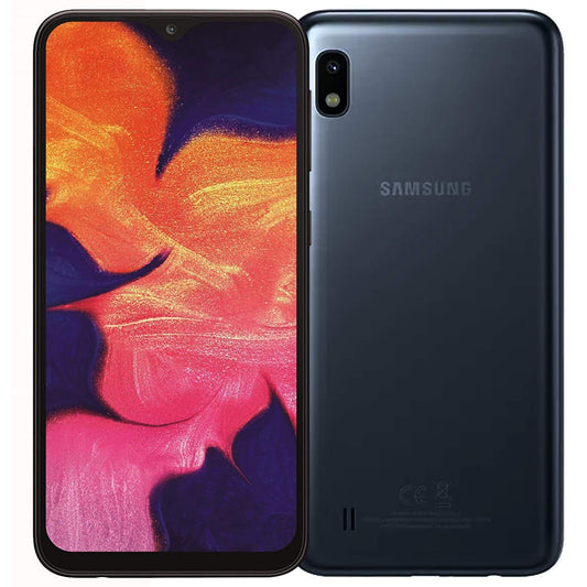 Samsung Galaxy A10 SM-A102UZKAN38 - N38 Wireless, Black, 32GB Storage, AI Camera Features