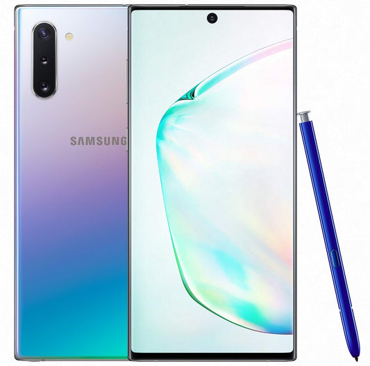 Samsung Galaxy Note 10 SMN970 - Écran AMOLED dynamique de 6,3 pouces, batterie de 3 500 mAh, stylet S Pen avec commandes Air Actions