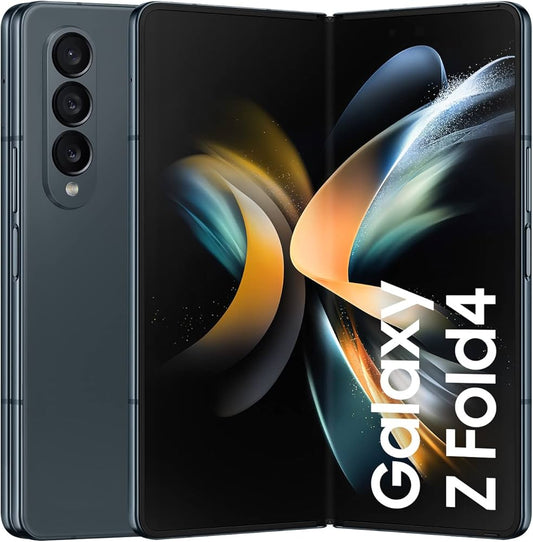 Samsung Galaxy Z Fold4 5G SM-F926UZGAXAG - Factory Unlocked, Blue, 256GB Storage, Samsung Knox Security