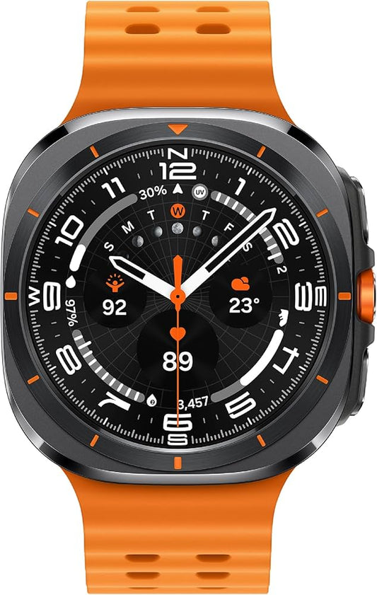 Samsung SMR870XZKAXAA - Montre Galaxy haut de gamme, affichage permanent, suivi du sommeil et du stress