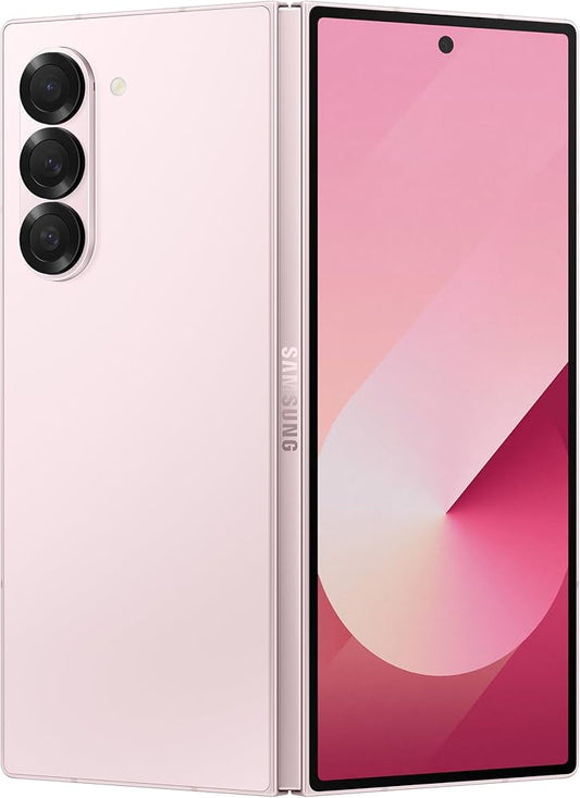 Samsung Galaxy Z Fold6 5G SM3F946ULBEXAR - Factory Unlocked, Burgundy, 2TB Storage, AI-Powered Multitasking