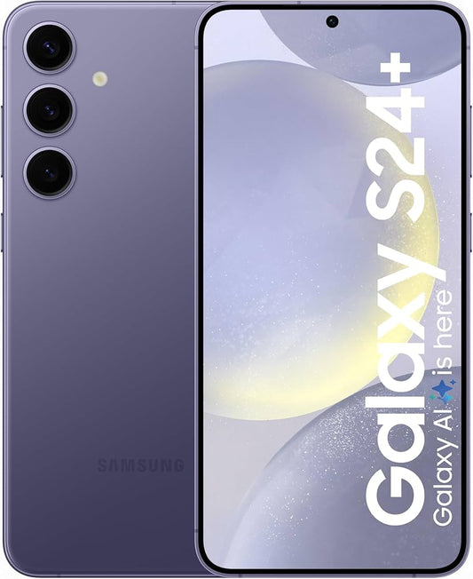Samsung Galaxy S24+ 5G SM3S921UZVEXAA - Factory Unlocked, Violet, 512GB Storage, HDR10+ AMOLED