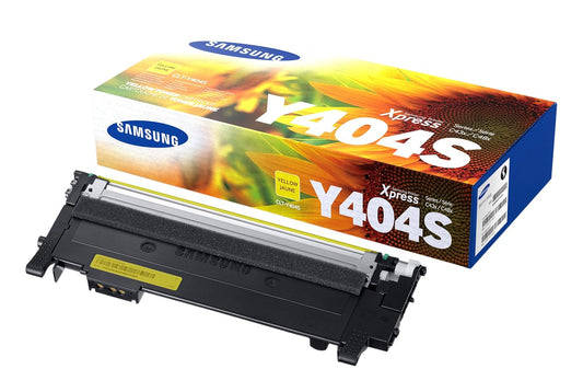 Cartouche de toner jaune pour imprimante laser Samsung CLTY404S/XAA Clt-y404s